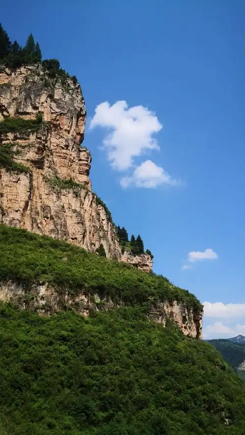 07.21游山西芦芽山景区,我们开车走的是北线.