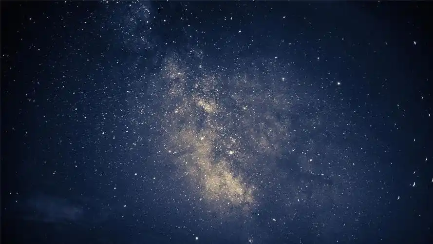 夜晚星空唯美高清桌面壁纸