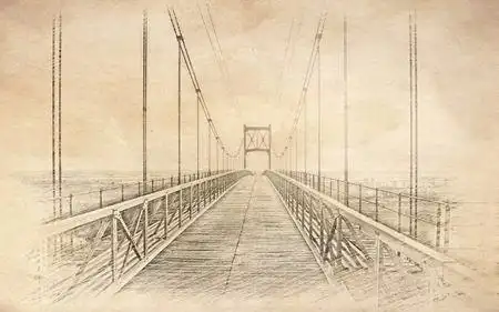 素描风景画简单初学者在构图中要把主要的东西最好