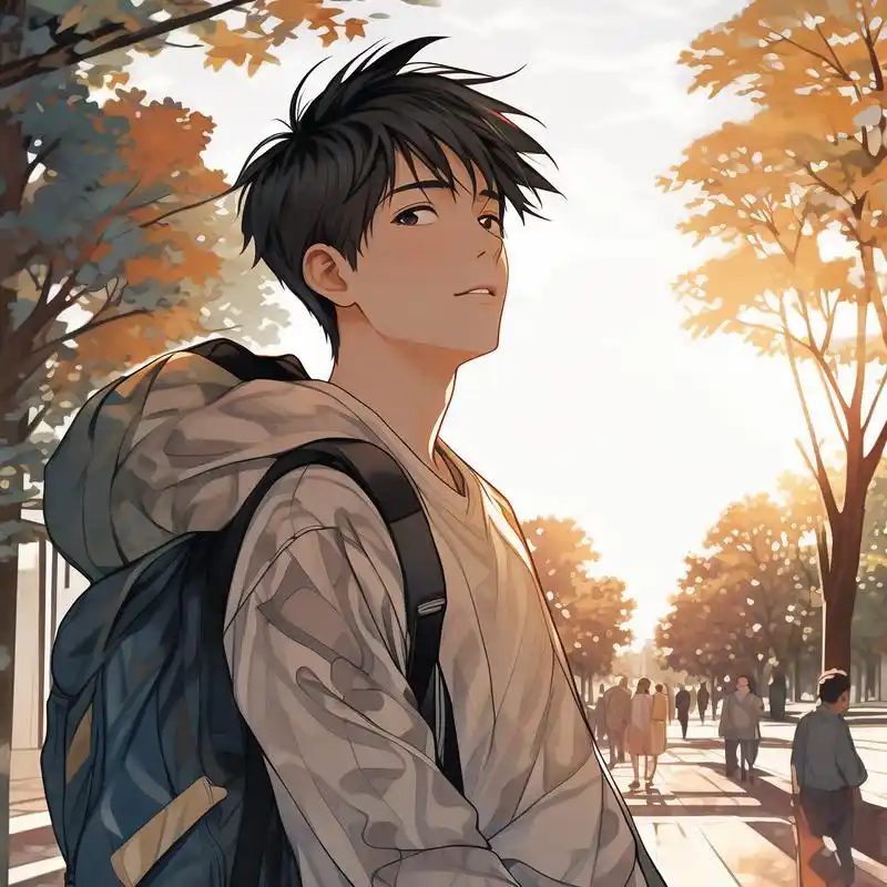 阳光帅气大学生男生头像 9091