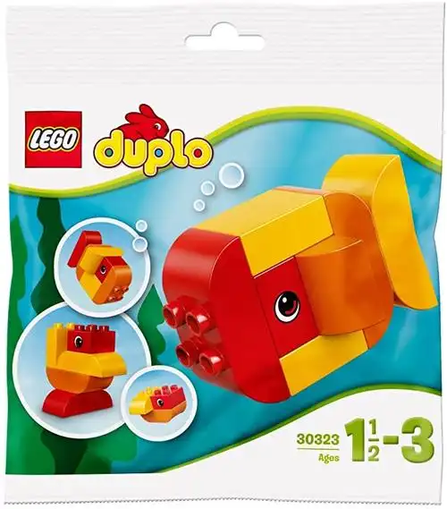 lego 乐高 duplo my first 系列 得宝 小鱼 30323(适用年龄:1.5-3岁)