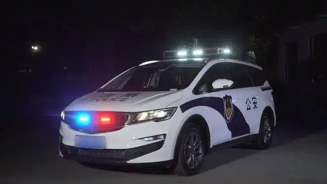 "警车"挂粤a·aaaaa车牌?就离谱
