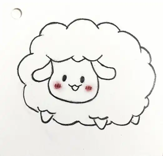 羊了个羊小绵羊简笔画教程