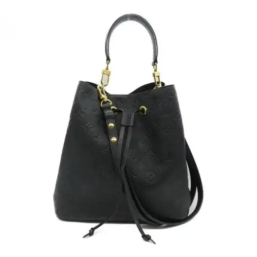 中古lv路易威登neonoe水桶包老花老花单肩brandoff通用款女包