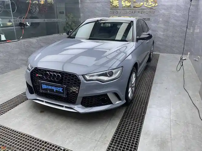 奥迪a6纳多灰效果