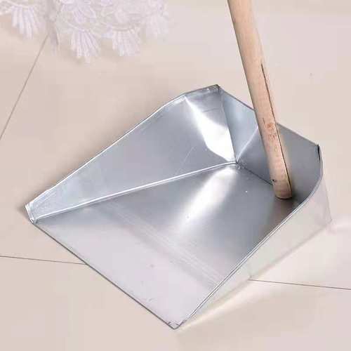 垃圾手柄斗超结实加厚簸箕镀锌铁皮家用畚斗包扫把