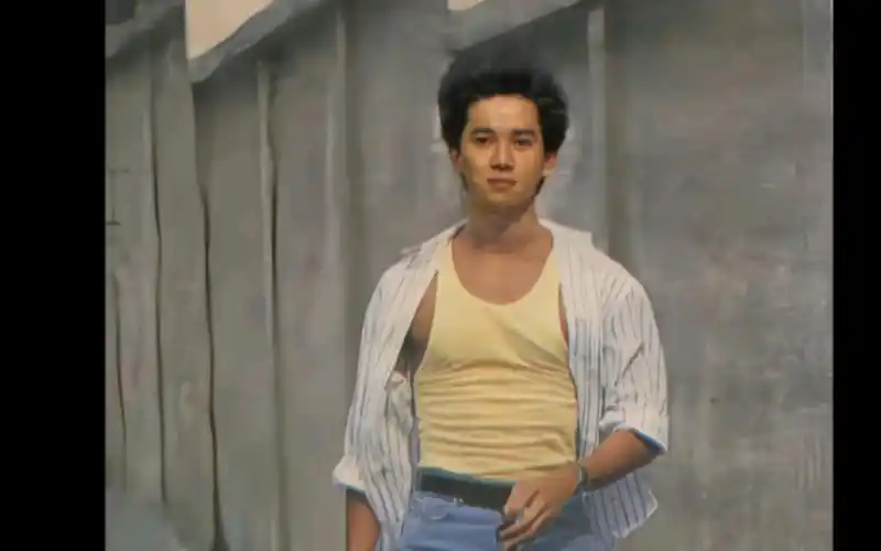 【ai修复】陈百强少见的老照片