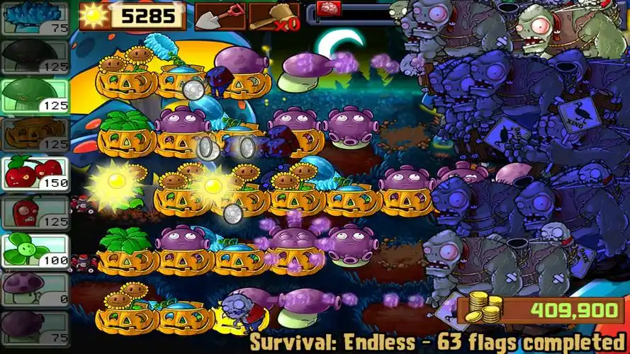 一个无尽的较高难度无炮阵(动态持续更新) - 植物大战僵尸综合