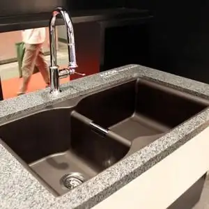 汉斯格雅 43005300 43005500 39861007 花岗岩水槽厨盆洗澡盆套餐