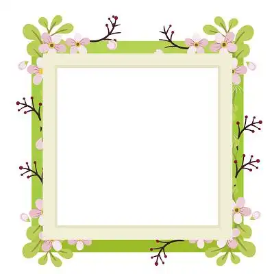 手绘边框手帐边框卡通可爱相框素材