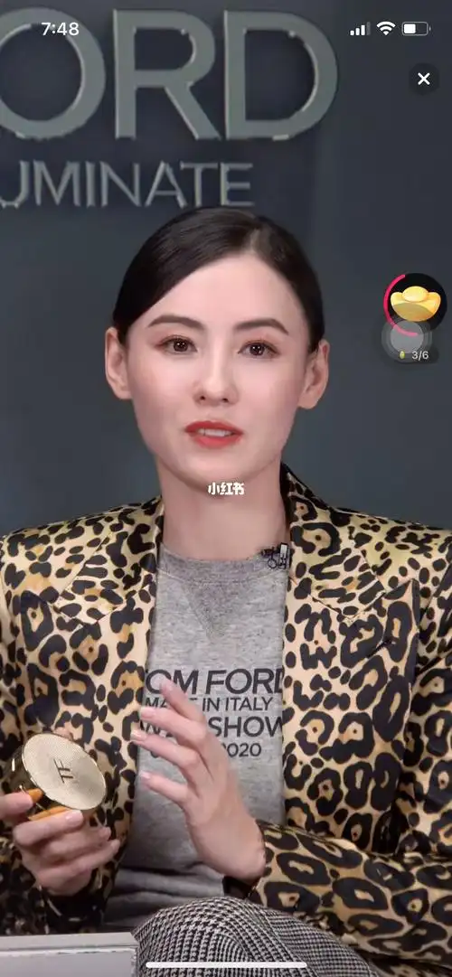 达到想要的效果9191张柏芝日常妆容:眼影叠口红眼影作腮红#tom