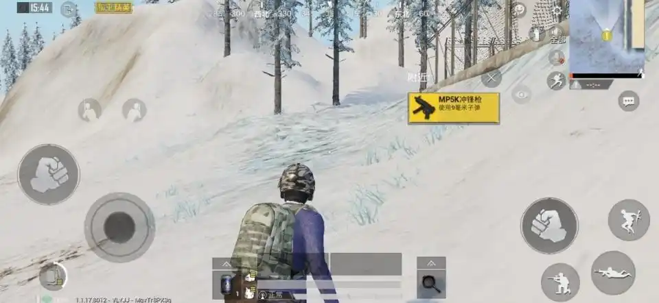 和平精英晚来天欲雪新王登基mp5k冲锋枪攻略详解