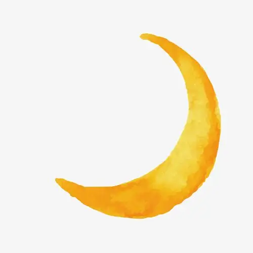 矢量手绘月亮免抠素材免费下载_觅元素51yuansu.com