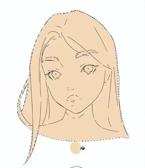 板绘人物肤色如何上色教你脸部肤色的涂抹方法