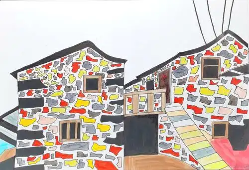 启明星画室2020暑期小画家班第七课《泉港古民居》