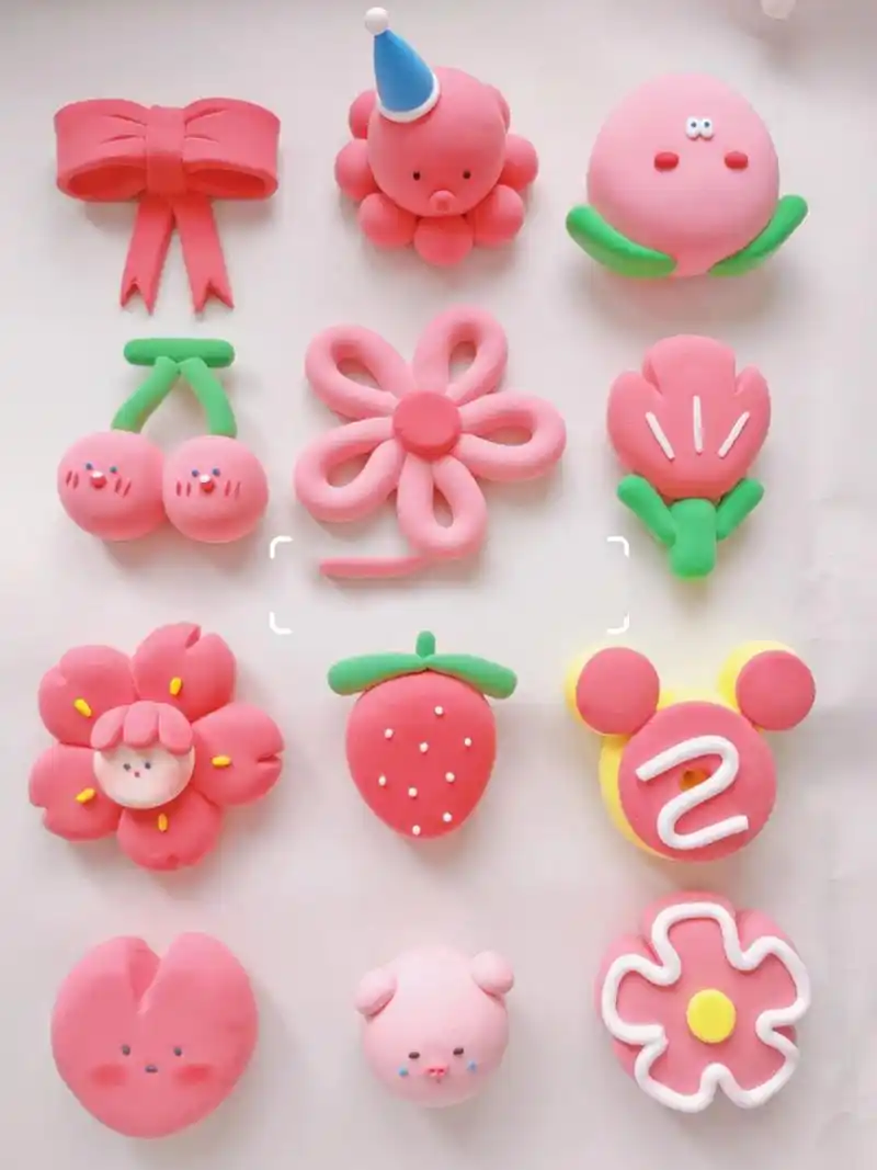 超轻黏土 | 冰箱贴摆件大合集来喽～ 哇哦  好多小可爱们呀 总有一组