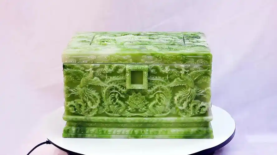 厂家批发玉石骨灰盒老人寿盒骨灰桶骨灰罐殡葬用品加大棺材寿材