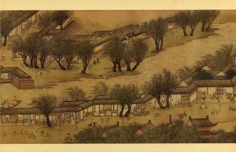 明 仇英《清明上河图》辽宁省博物馆藏