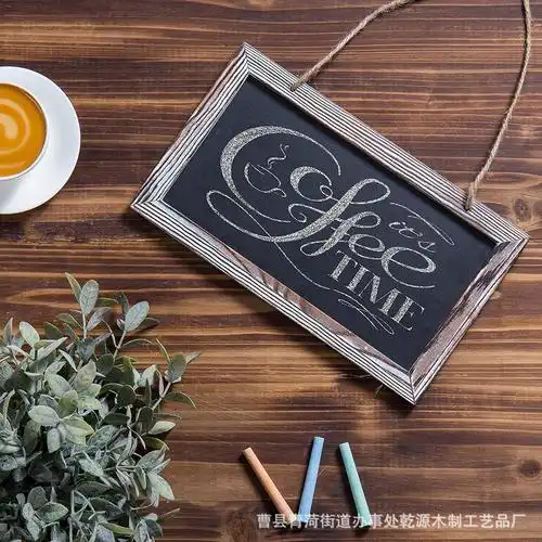 创意木质黑板 田园时尚迷你小黑板手写板儿童小黑板厂家供应