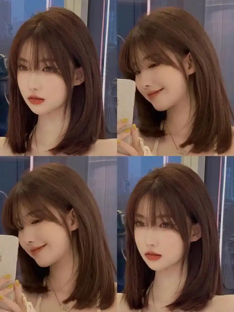 底层次齐肩锁骨发