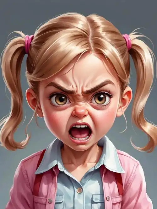 一个甜美,优雅,可爱的4岁女孩.一个长长的浅棕色马尾辫和金色色调