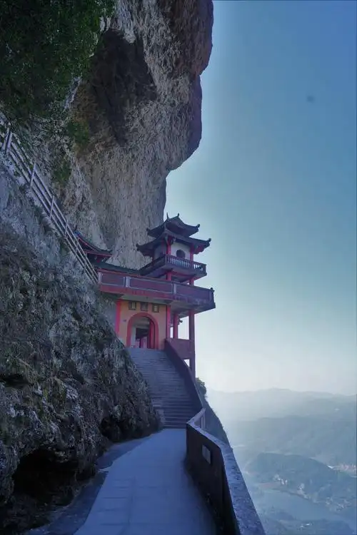 平和灵通岩(悬空)寺游