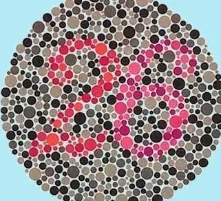 色盲测试5张色盲图若3个都看不出证明你是色盲与驾照无