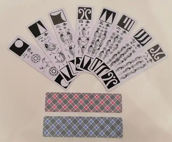 长条牌老年娱乐东北小牌水浒人物长牌南通扑克pvc蜜蜂看牌 福牌背无