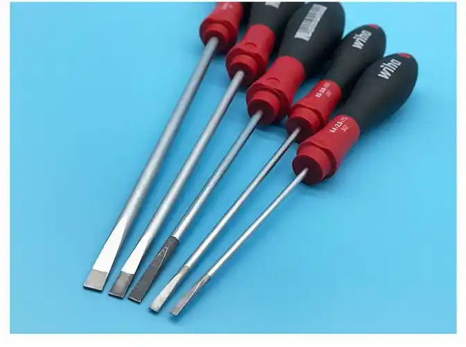 德国wiha威汉螺丝刀超硬一字螺丝批套装改锥组套平头平口起子0068420