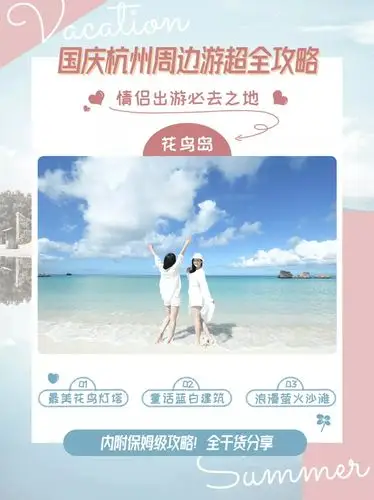 旅游攻略的小红书海报设计教程分享-稿定设计