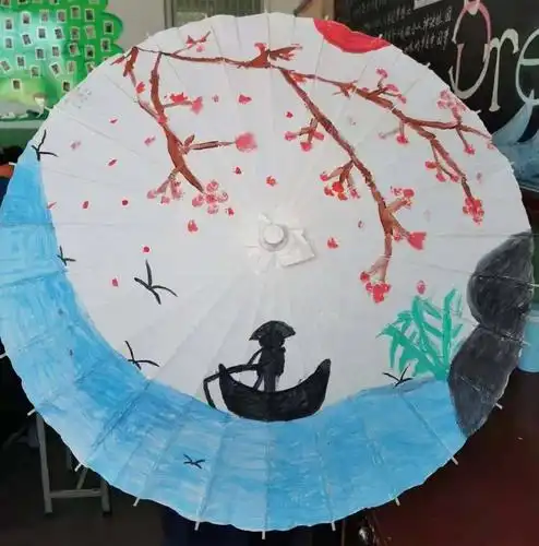 【城内·班级】"纸伞绘画,别样精彩"—城内小学四年级八班工艺伞制作