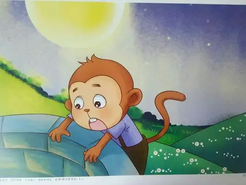 猴子捞月亮