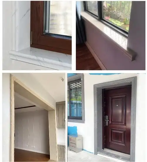 窗套大理石包边线包窗台边框装饰窗口窗框包边线条窗台板订作直销
