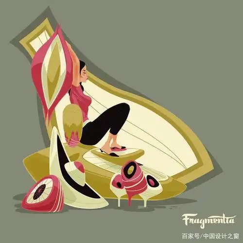 脑洞无限!brandon johnson 抽象漫画风插图,太有趣味了