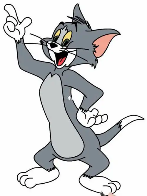 tom是汤姆猫简笔画的画法步骤图解最后画汤姆猫的腿卡通汤姆猫简笔画