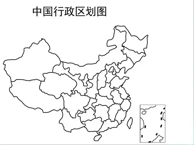 中国行政区划图