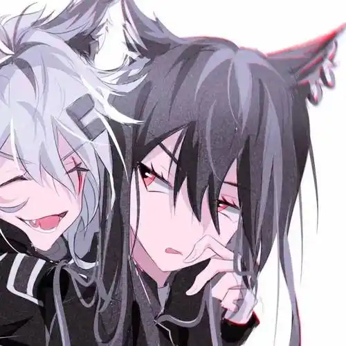 明日方舟 情侣头像 超赞情头_动漫_剪辑_二次元