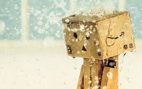 安卓亚马逊纸盒人 可爱 创意手机壁纸