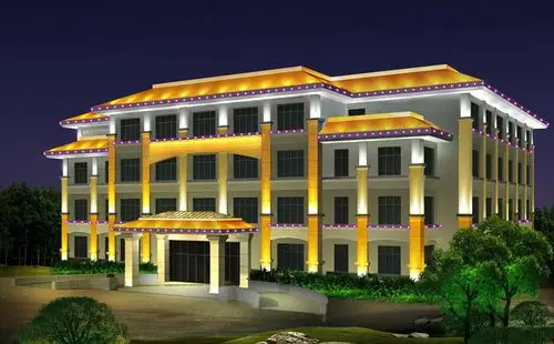 户外楼体亮化工程照明酒店洗墙灯外墙夜景设