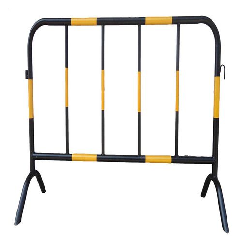 亿箬 铁马护栏隔离栏 公路 道路 景区 临时施工 铁马围栏交通设施 黄