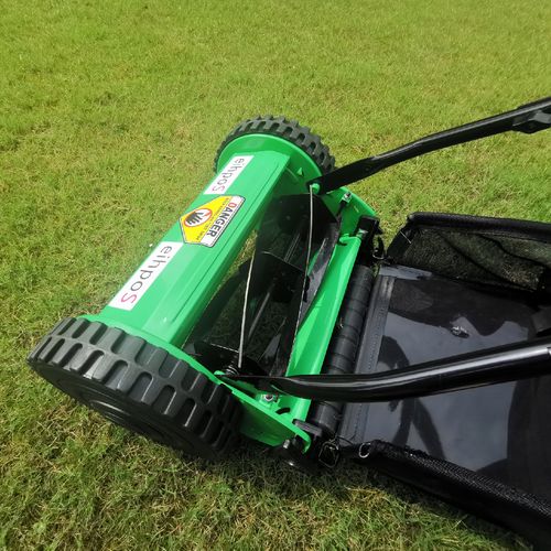 包邮eihpos12寸立体手推式小型家用草坪机园艺工具除草修剪割草机