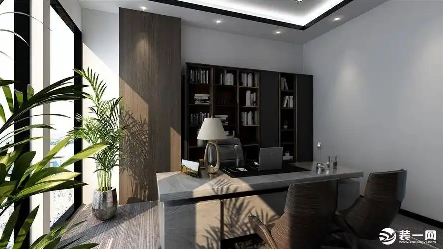 现代简约办公室-经理室