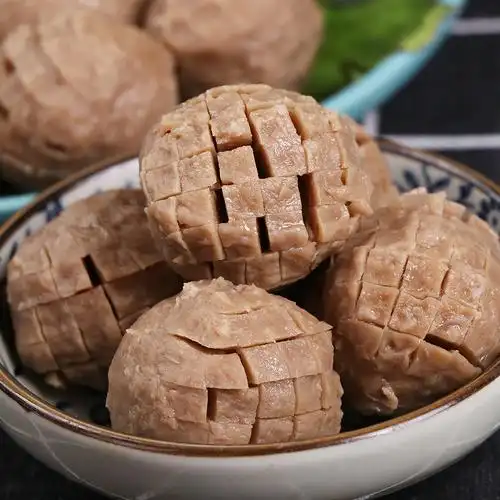 肉丸三全开花牛肉2500g麻辣烫串串香火火锅丸子牛丸