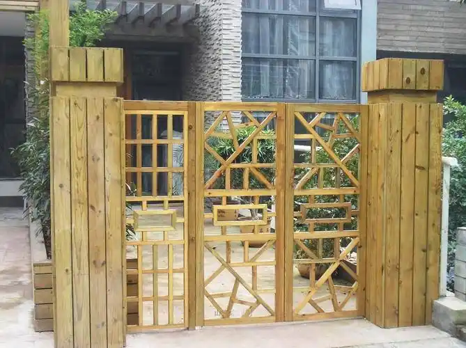 甘肃防腐木门头厂家|知名的宁夏防腐木门头经销商