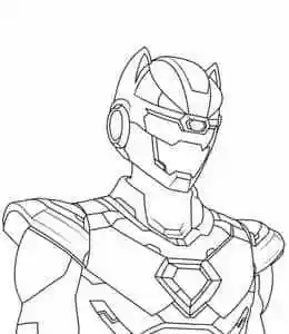 迷你特工队 | 红豆饭小学生简笔画大全