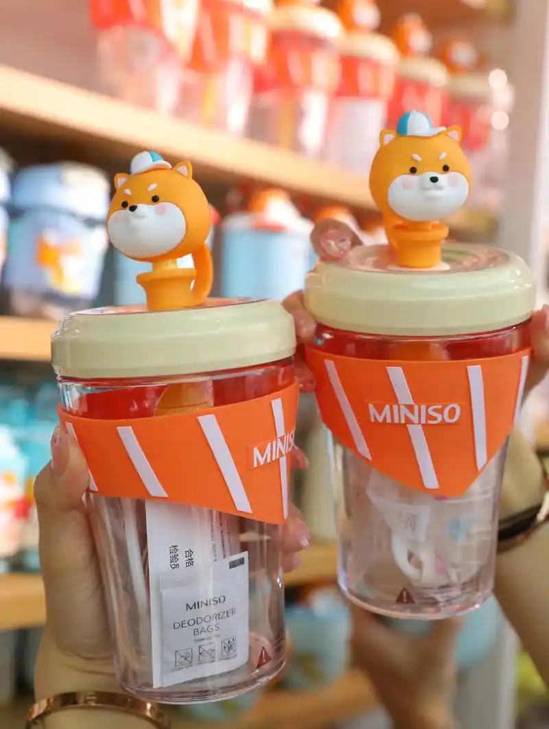 名创优品好好逛!名创优品上新!可爱的吸管杯!#名创优品 - 抖音