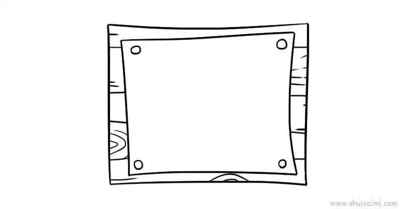 边框儿童画怎么画 边框简笔画好看