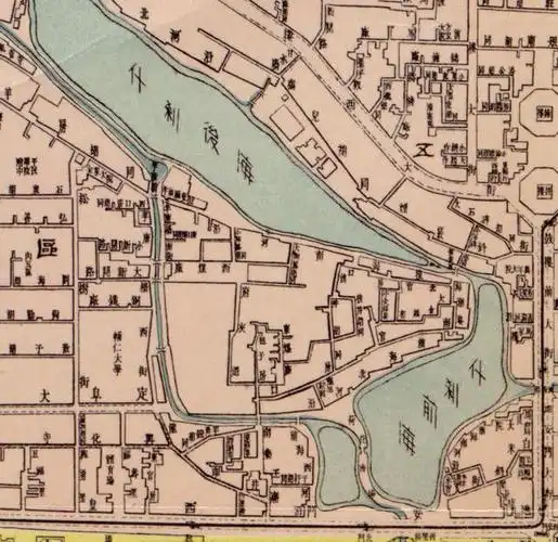 300年来的老地图,看北京城前世今生