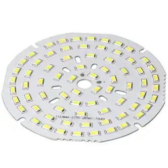 led5730贴片灯板圆形灯芯灯片光源灯珠铝基板筒灯球泡灯5630灯板高亮