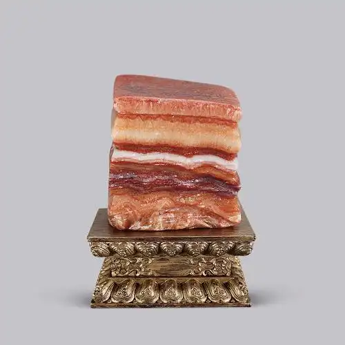 2015近代肉石摆件